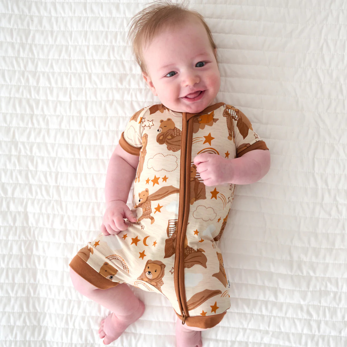 Beary Sleepy Shorty Zippy | Little Sleepies