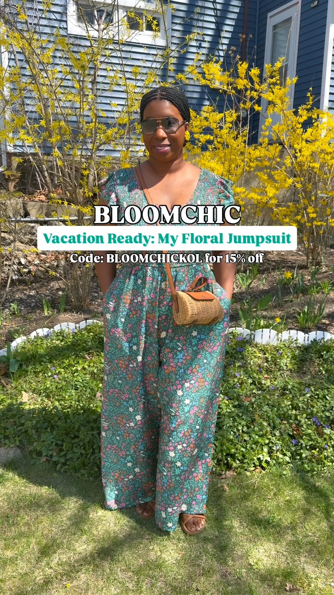 This jumpsuit is definitely worth adding to the cart. Especially on a beautiful sunny day! So comfy, lightweight, and easy to wear on vacation, date day/night, casual day and more. 

Code: BLOOMCHICKOL for 15% offf

#LTKootd #LTKMidsize #LTKPlusSize