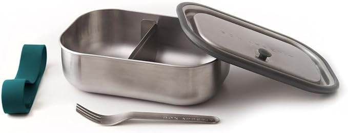 Stainless Steel Lunch Box 1000 ml Capacity, Ocean | Amazon (UK)