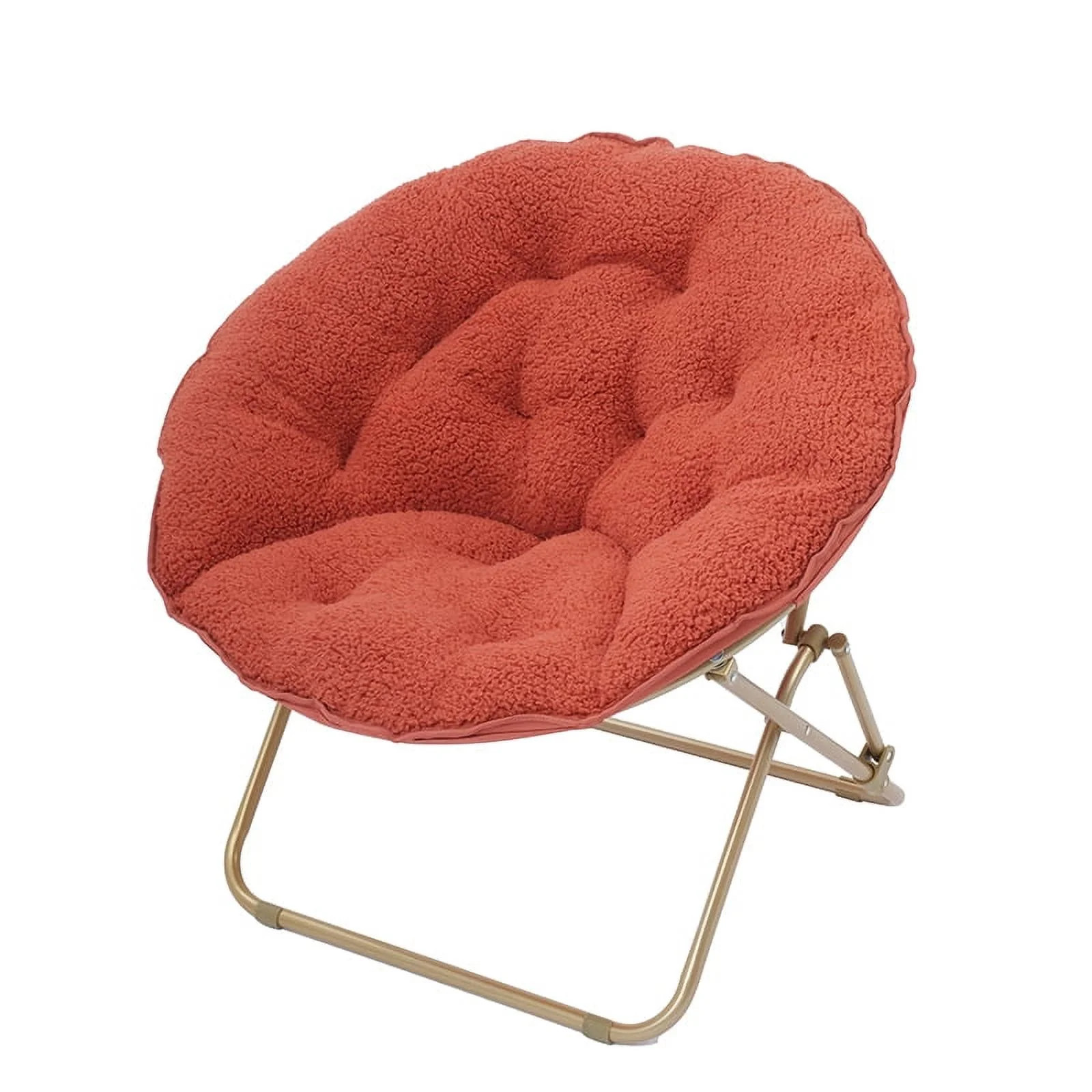 Mainstays Steel Padded Folding & Stacking Chairs, Red Canyon | Walmart (US)