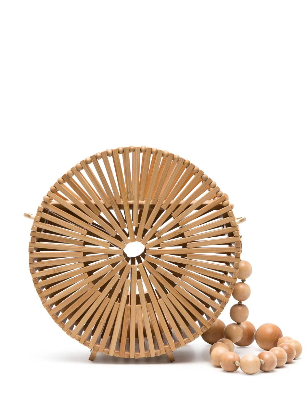 Cult Gaia Luna bamboo crossbody bag - Neutrals | Farfetch Global