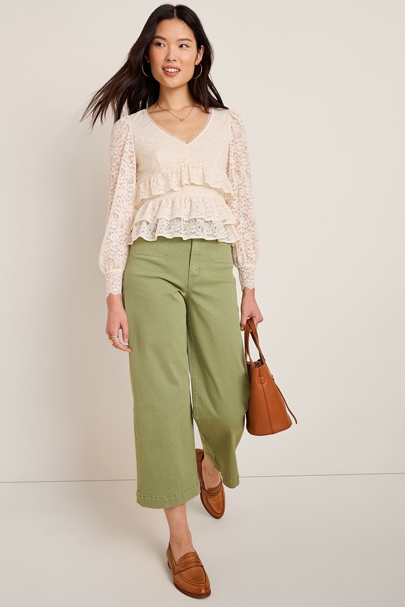 Ella Lace Tiered Blouse | Francesca's