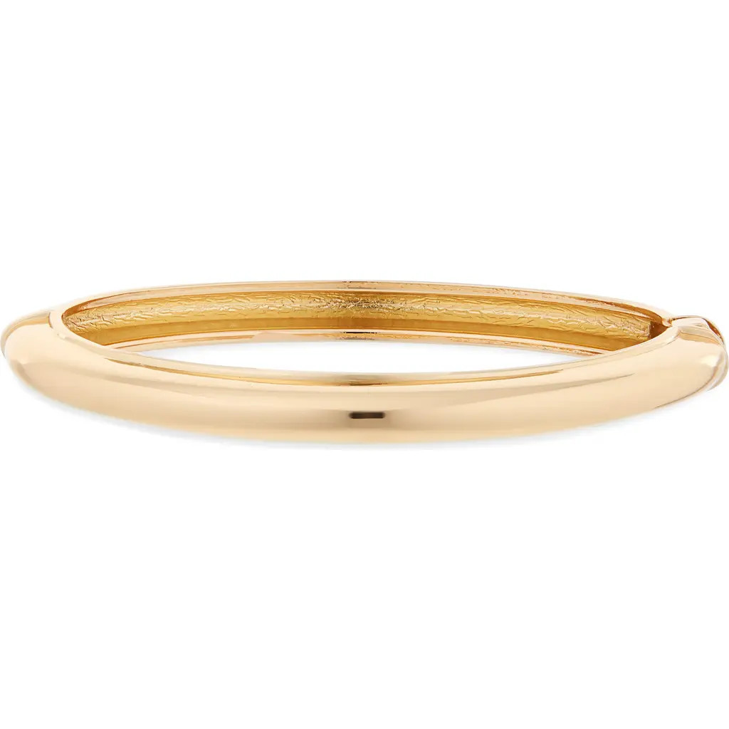 Nordstrom Skinny Hinged Bangle in Gold at Nordstrom | Nordstrom