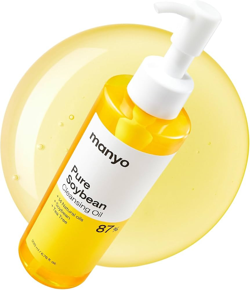 MANYO Pure Cleansing Oil, Natural Oil Cleanser for Face, Makeup Blackhead Remover, Korean Skin Ca... | Amazon (US)