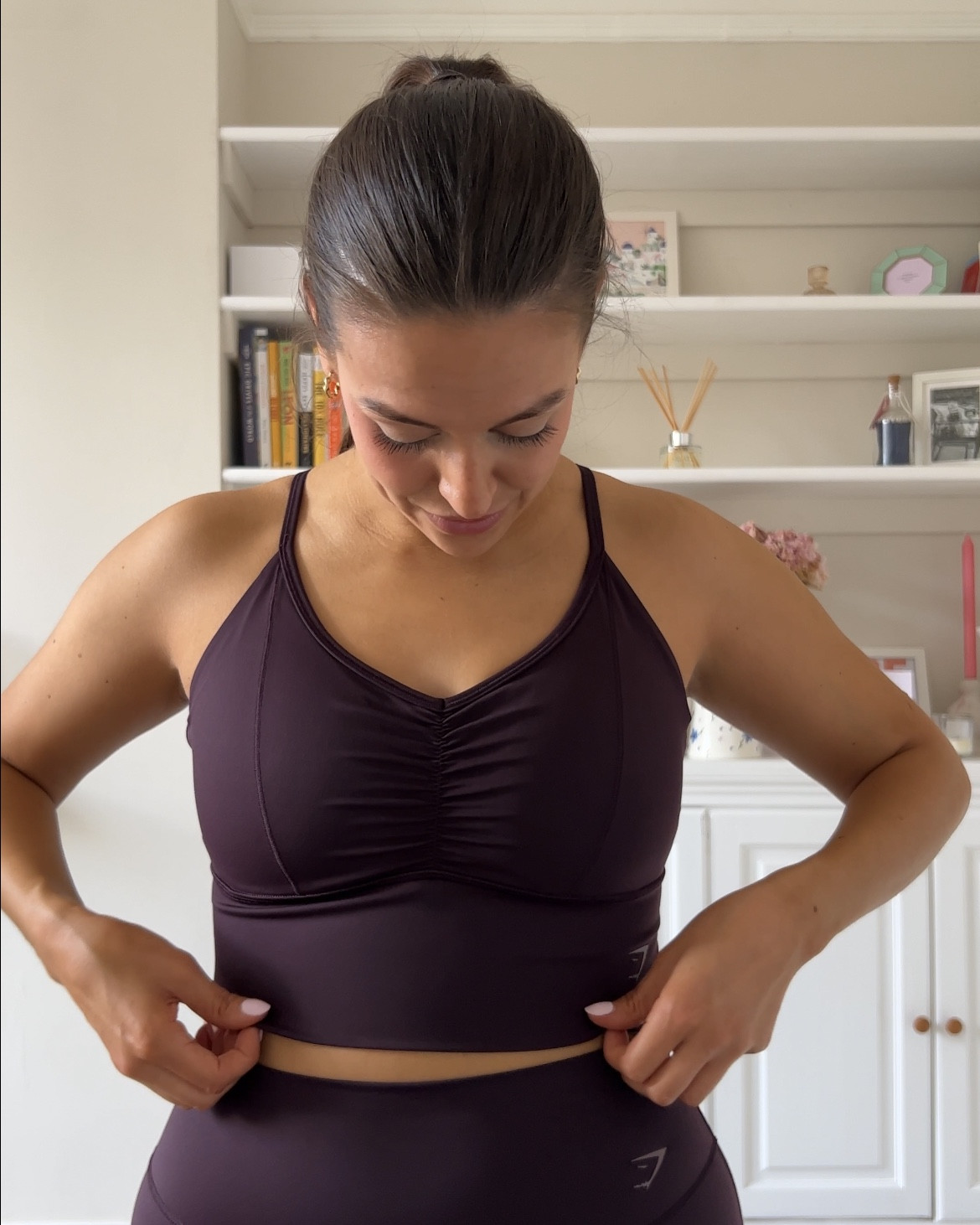 a purple moment✨✨🦈🦈

purple plum brown sports bra, leggings, matching set, activewear

#LTKsummer #LTKfitness #LTKuk