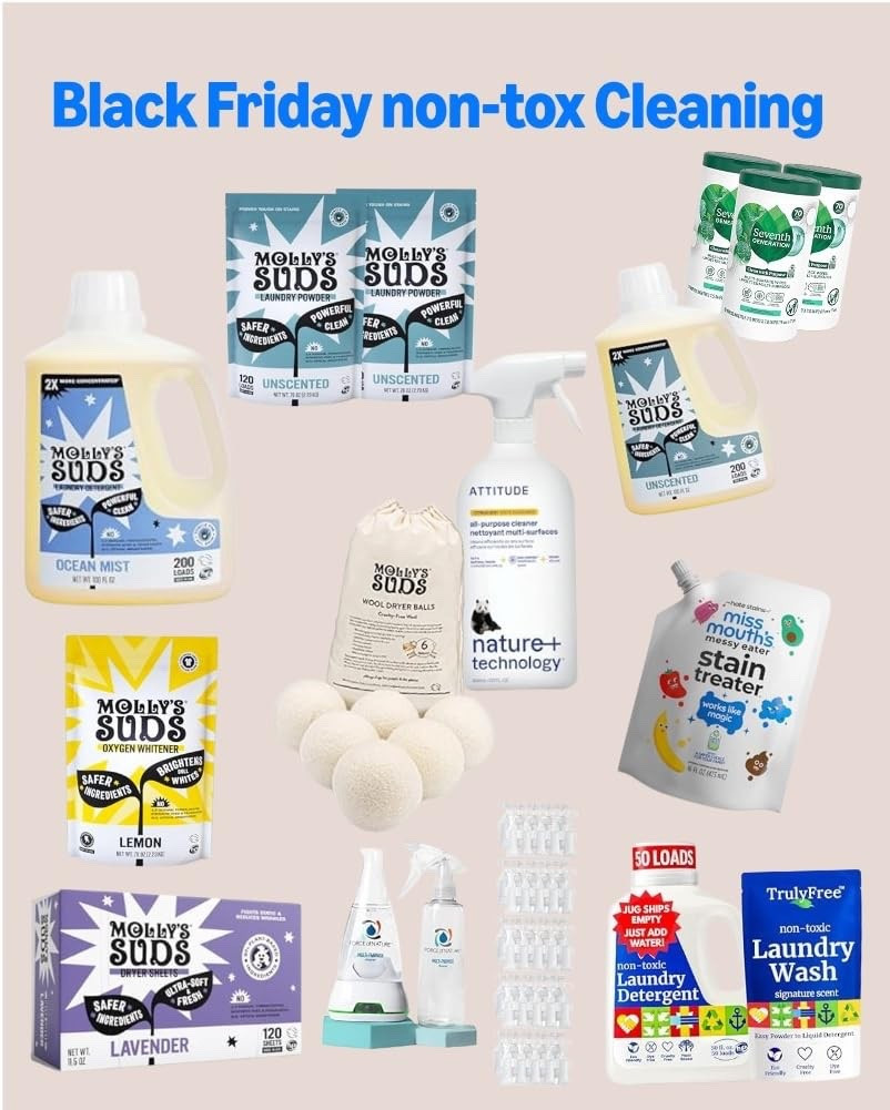 Black Friday non tox cleaning 

#LTKCyberWeek #LTKSaleAlert #LTKSeasonal