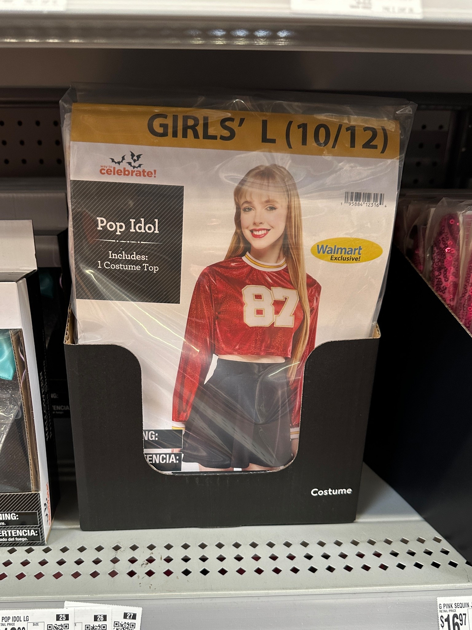 Taylor Swift inspired costume at Walmart 🏈

#LTKSeasonal #LTKFindsUnder50 #LTKStyleTip