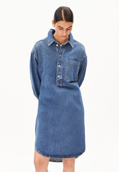 ARMEDANGELS - OVERSIZED DENIM Damen Jeanskleid aus Lyocell-Baumwoll-Mix | Avocadostore | Avocadostore DE