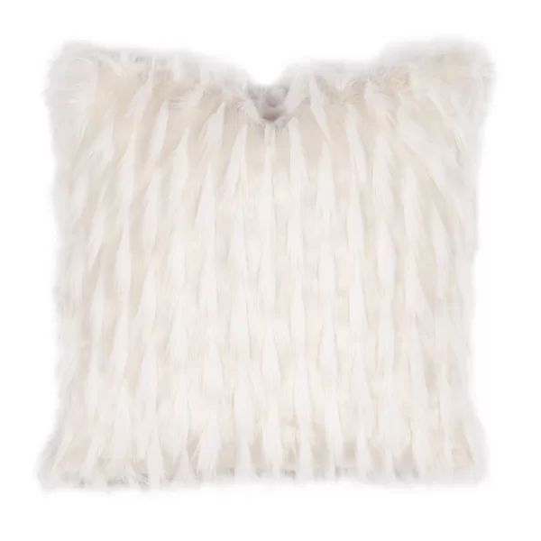 Geode Luxe Square Faux Fur Pillow Cover & Insert | Wayfair North America