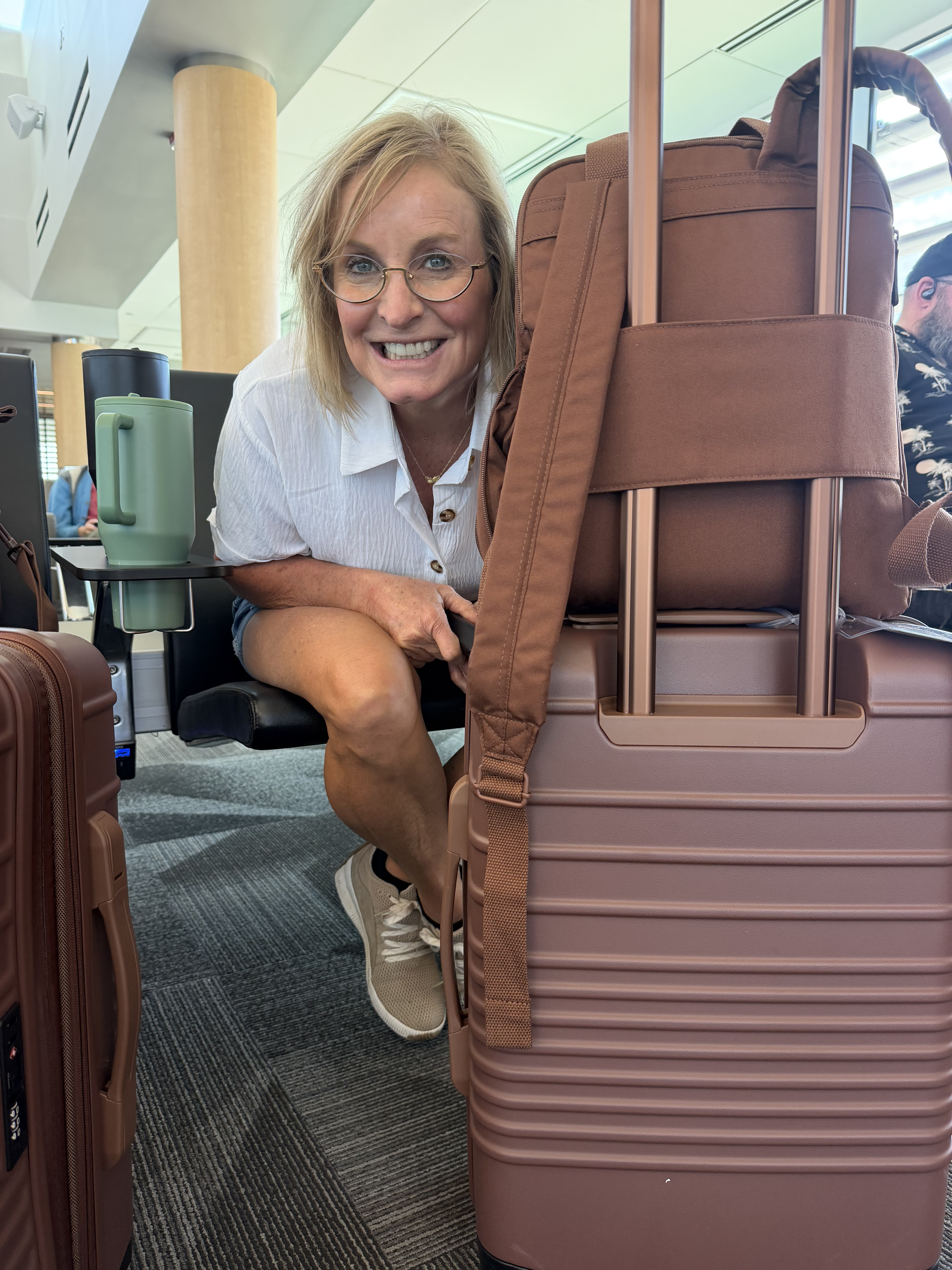 We are off on a trip with our Beis luggage. It has made our traveling endeavors so easy.  

 #LTKTravel