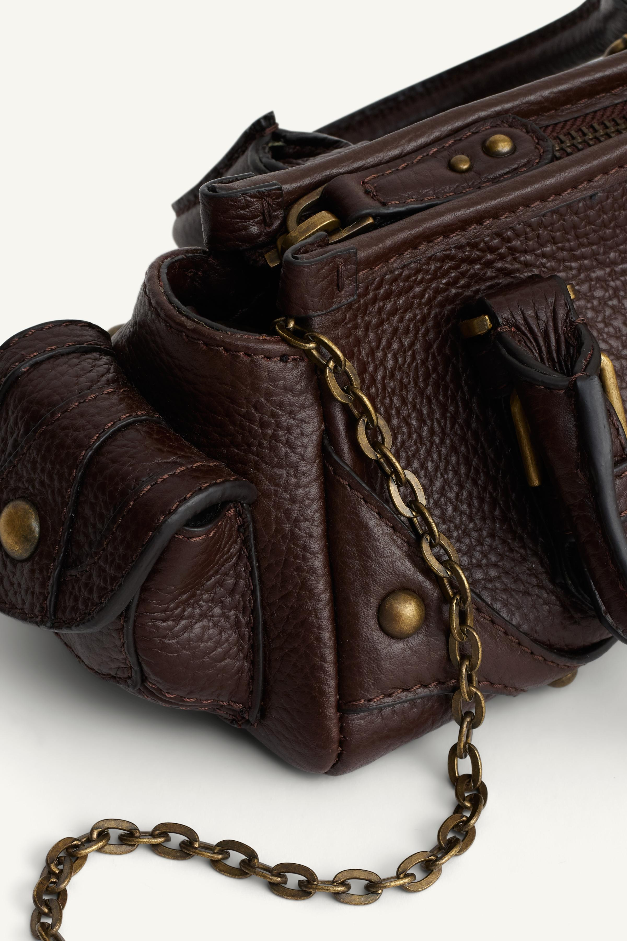 MINI LEATHER BOWLING LIMITED EDITION BAG | Zara US