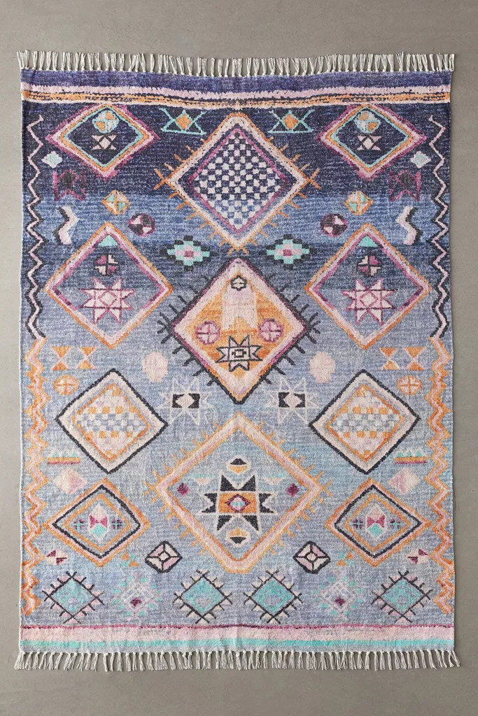 Anisah Printed Chenille Rug | Urban Outfitters (US and RoW)