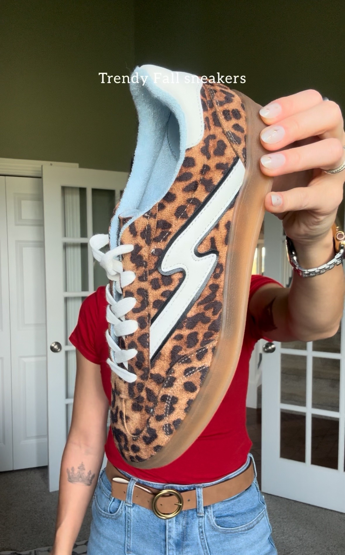 Leopard print sneakers

#LTKFindsUnder50 #LTKSaleAlert