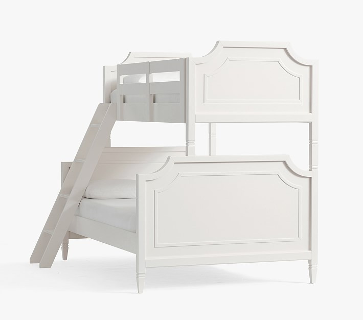 Ava Regency Twin Over Full Bunk, Simply White | Pottery Barn Kids