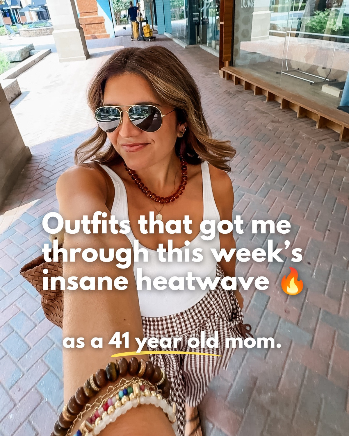 Outfits for the heatwave as a 41 year old mom of 2! So many summer outfits on sale. I’m 5’7” and a typical 4/small.

#LTKOver40 #LTKTall #LTKSaleAlert