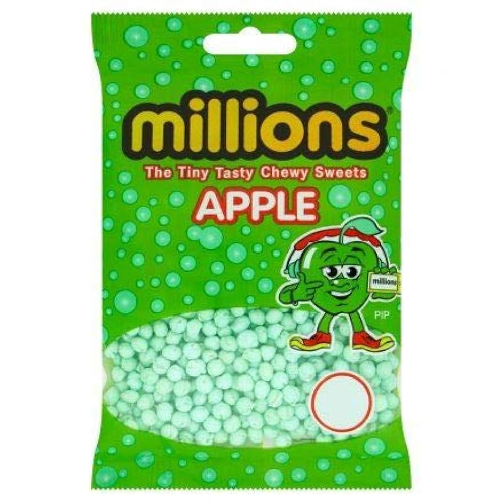 Millions Apple Bag - 100g - Pack of 2 | Amazon (US)