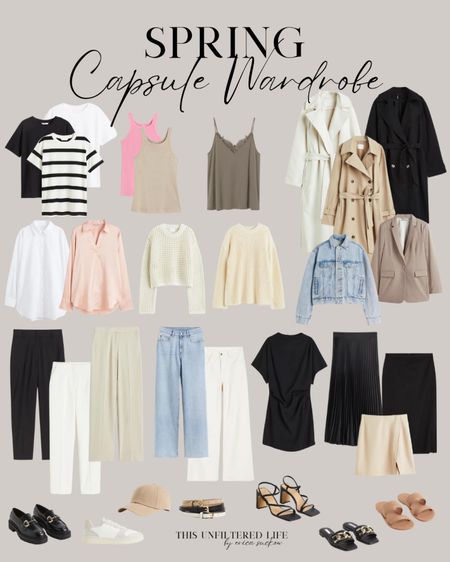 Spring Capsule Wardrobe #LooksForSpring #H&M #SpringOutfit

#LTKSeasonal #LTKcurves #LTKstyletip