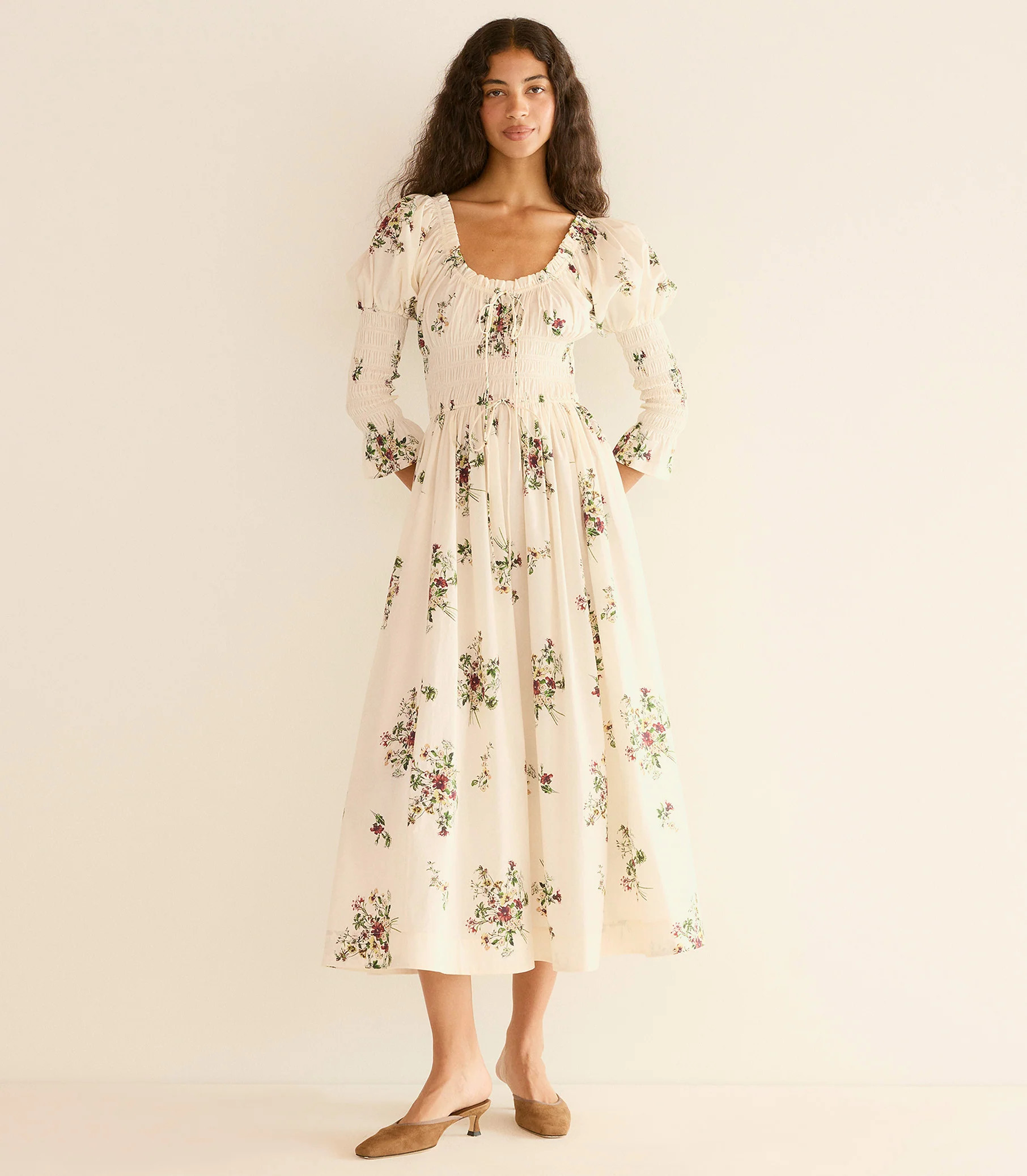 Kaira Dress - Primrose Bouquet | DÔEN | DOEN