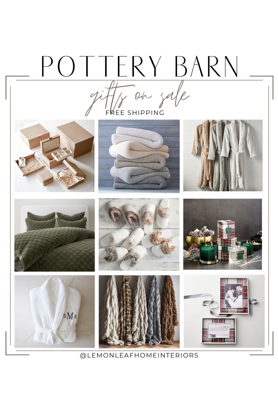 Pottery Barn gift ideas on sale and ship free


#LTKHoliday #LTKsalealert #LTKGiftGuide