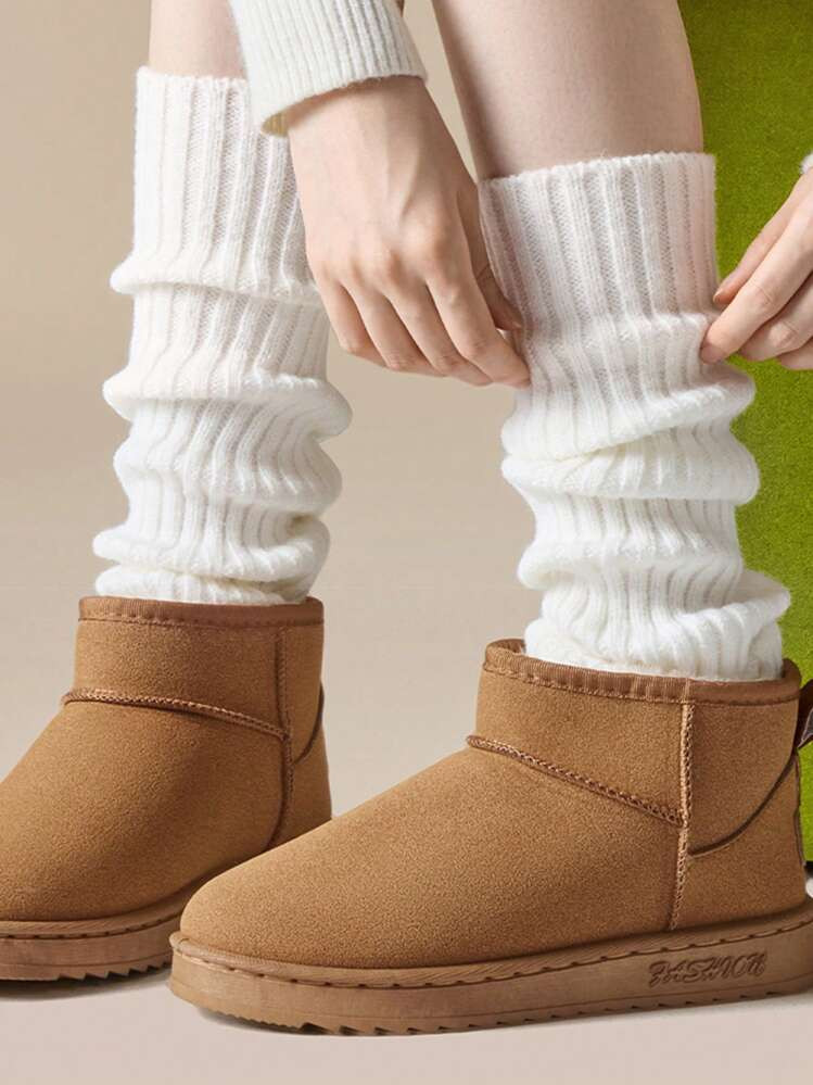 1 Pair/2 Pairs 40cm Thin White Leg Warmers Leg Warmers, Non-Slip Slouch Leg Warmers Suitable For ... | SHEIN
