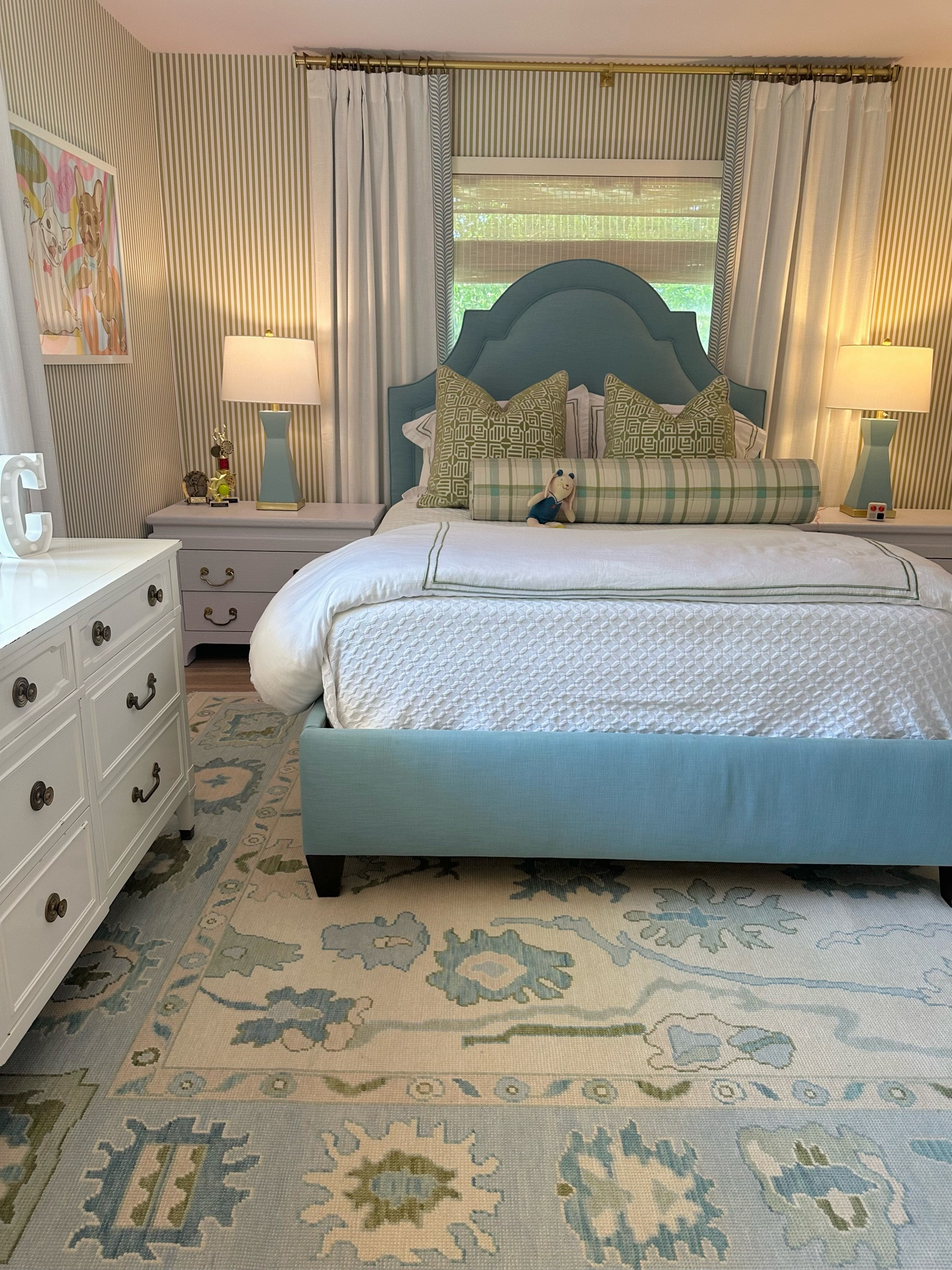 Featuring our Lincoln rug💙💚