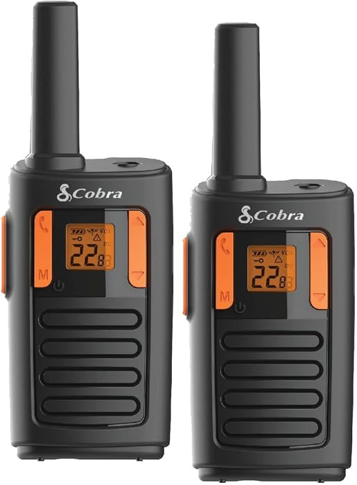 Cobra RX180 Walkie Talkies (2-Pack) – Lightweight, Easy-to-Use Compact Two Way Radios Long Rang... | Amazon (US)