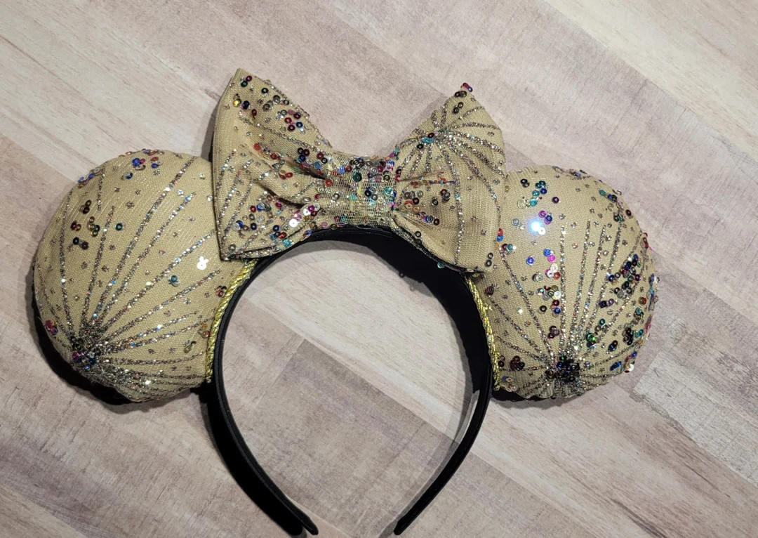 Brown Shimmer Mouse Ears Handmade - Etsy | Etsy (DACH)