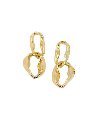 SOHI Women's The Hollow-Shell Drop Earrings - California - Macy's | Macy's