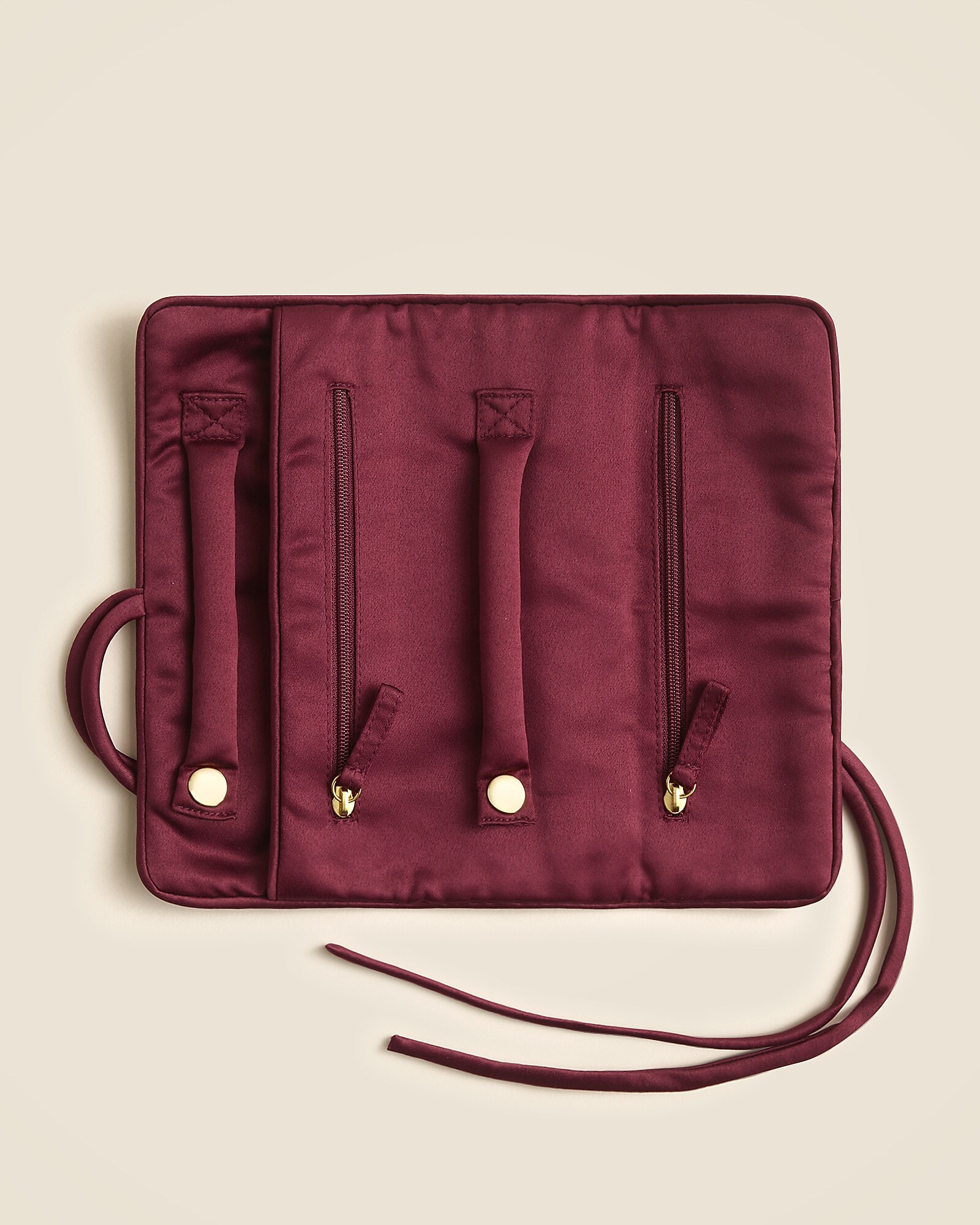 Satin jewelry roll | J. Crew US