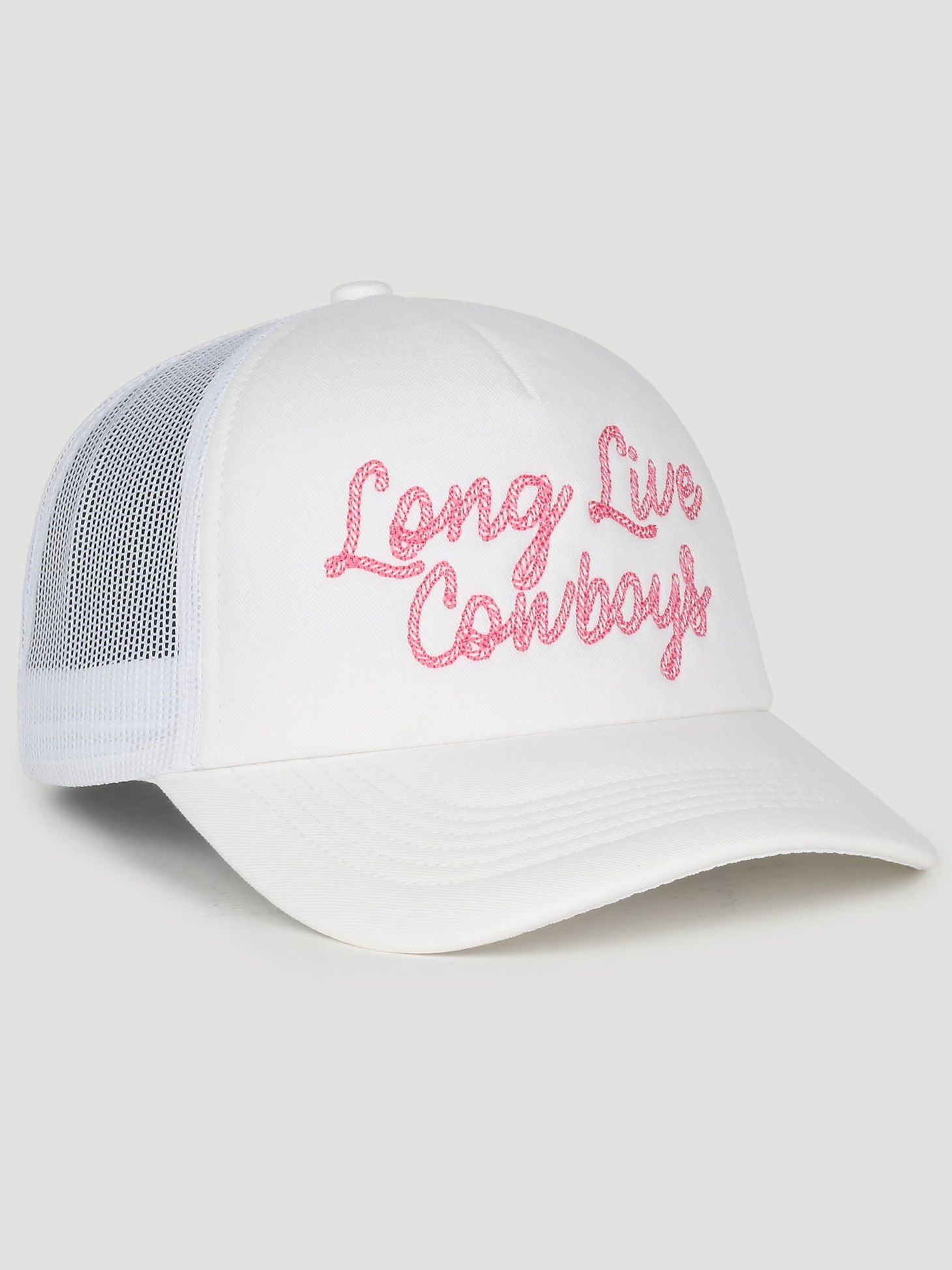 Long Live Cowboys® Baseball Cap in White | Wrangler