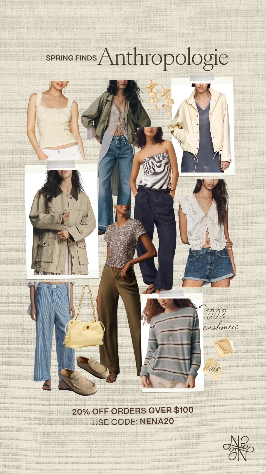 Use my code NENA20 for 20% OFF orders over $100!! 

Anthro sale
Anthro code 
Spring outfit 
Spring fashion
Spring dresses

#LTKSeasonal #LTKSaleAlert