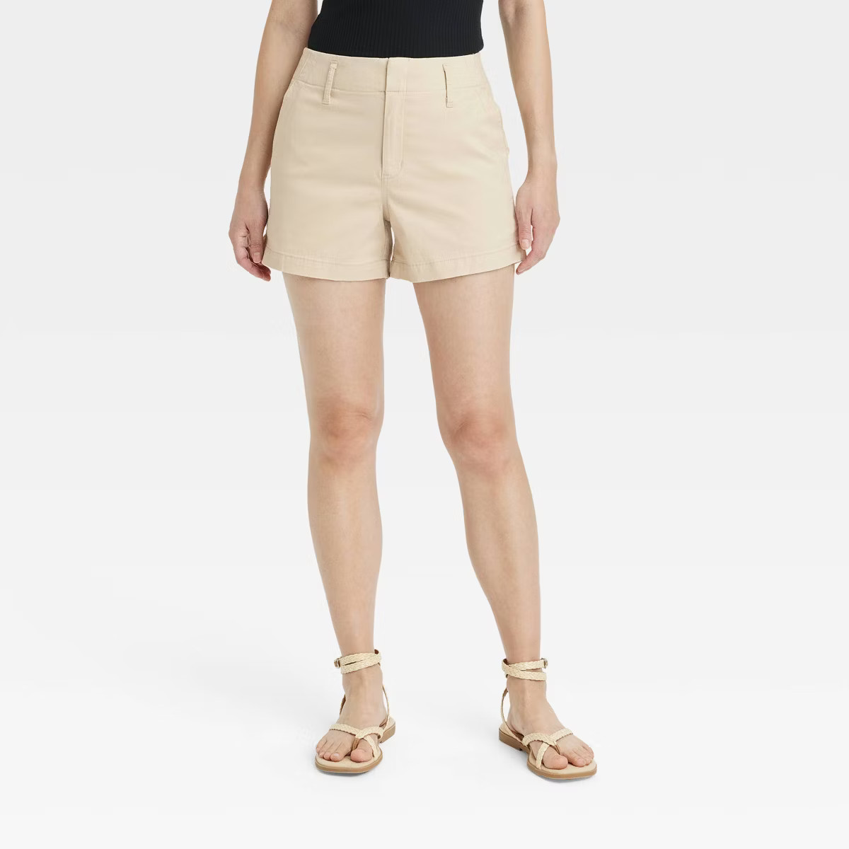 Women's High-Rise Everyday Chino Shorts - A New Day™ | Target