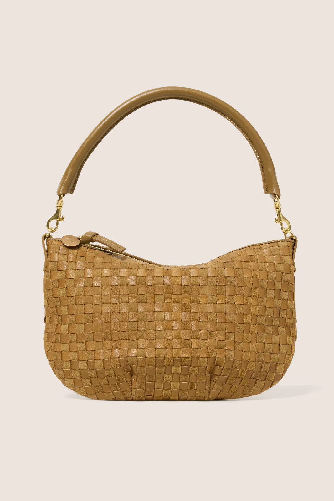 CLARE V. Women's Petit Moyen Messenger Bag, Brown | Evereve