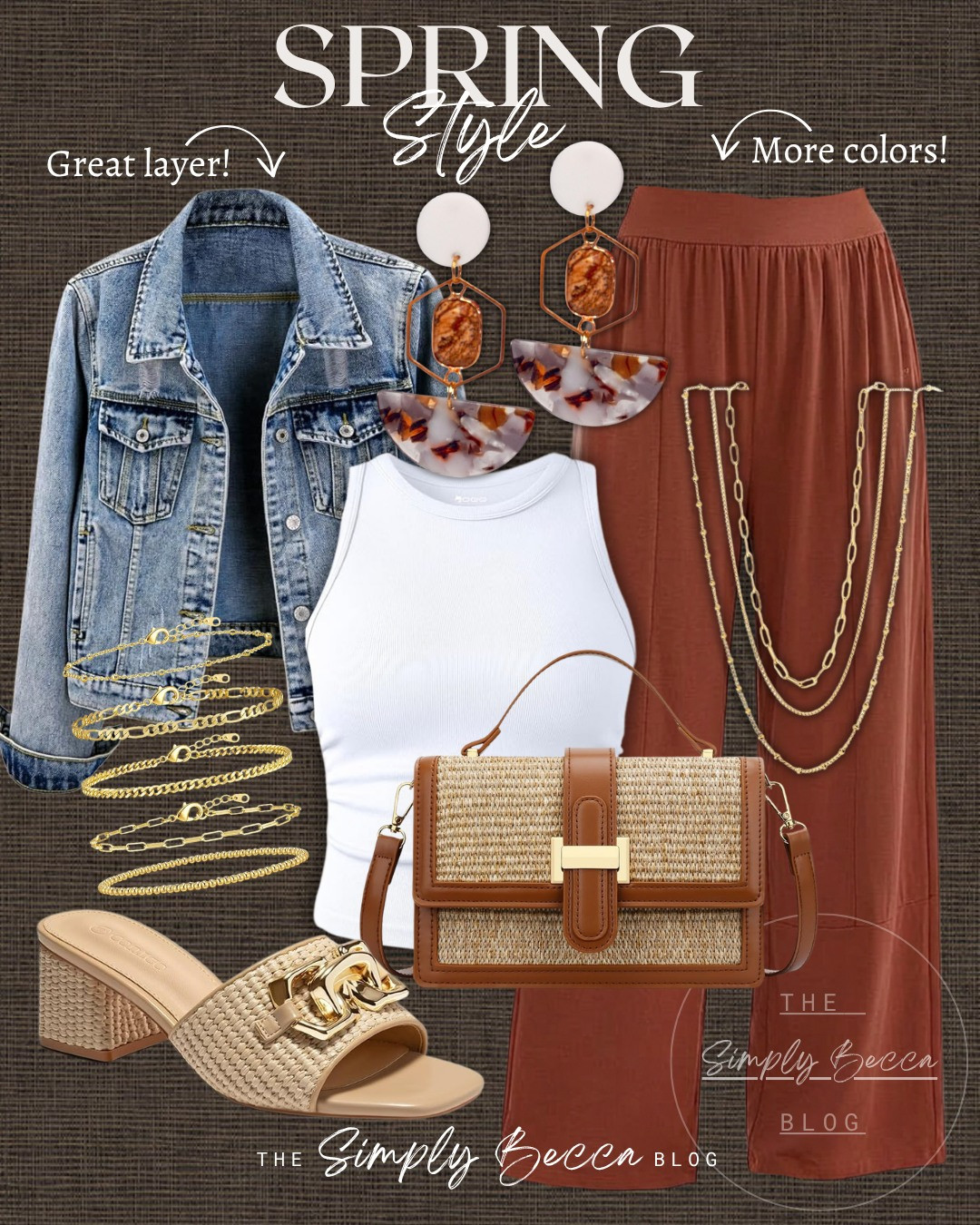 These barrel pants look so comfy! 😍

@amazon #ltkwomens #ltkfinds #amazonfashion #springstyle #raffia #clutch #layerednecklace #burntorange #outfitsforspring 

 #LTKootd #LTKmomlife #LTKSeasonal