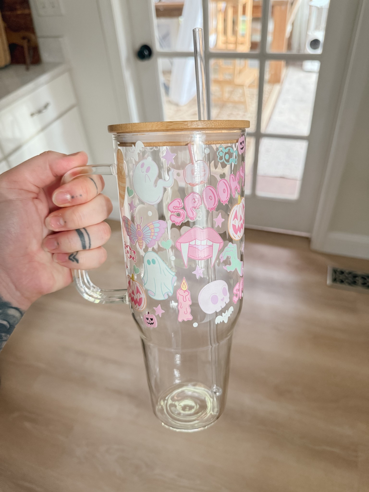 This 40oz Halloween tumbler comes in several different prints and designs available 🎃🦇👻

#LTKFindsUnder50 #LTKHome #LTKSeasonal