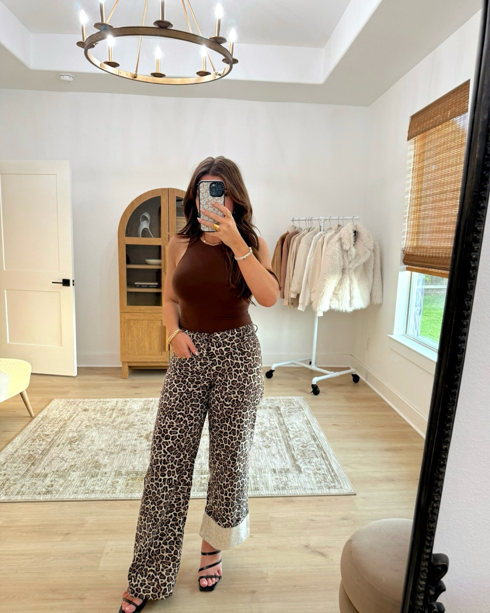 Walmart Fall Outfit 🍂 wearing a size 4 in the animal print cuffed jeans (I cut the seam on the cuff to make them full length) and a size small in the tank, both fit tts

Fall outfit, animal print jeans, Walmart fall outfit, Walmart style, Walmart fashion, Walmart finds, Walmart haul, fall fashion, Madison Payne 

#LTKFindsUnder50 #LTKSeasonal #LTKStyleTip