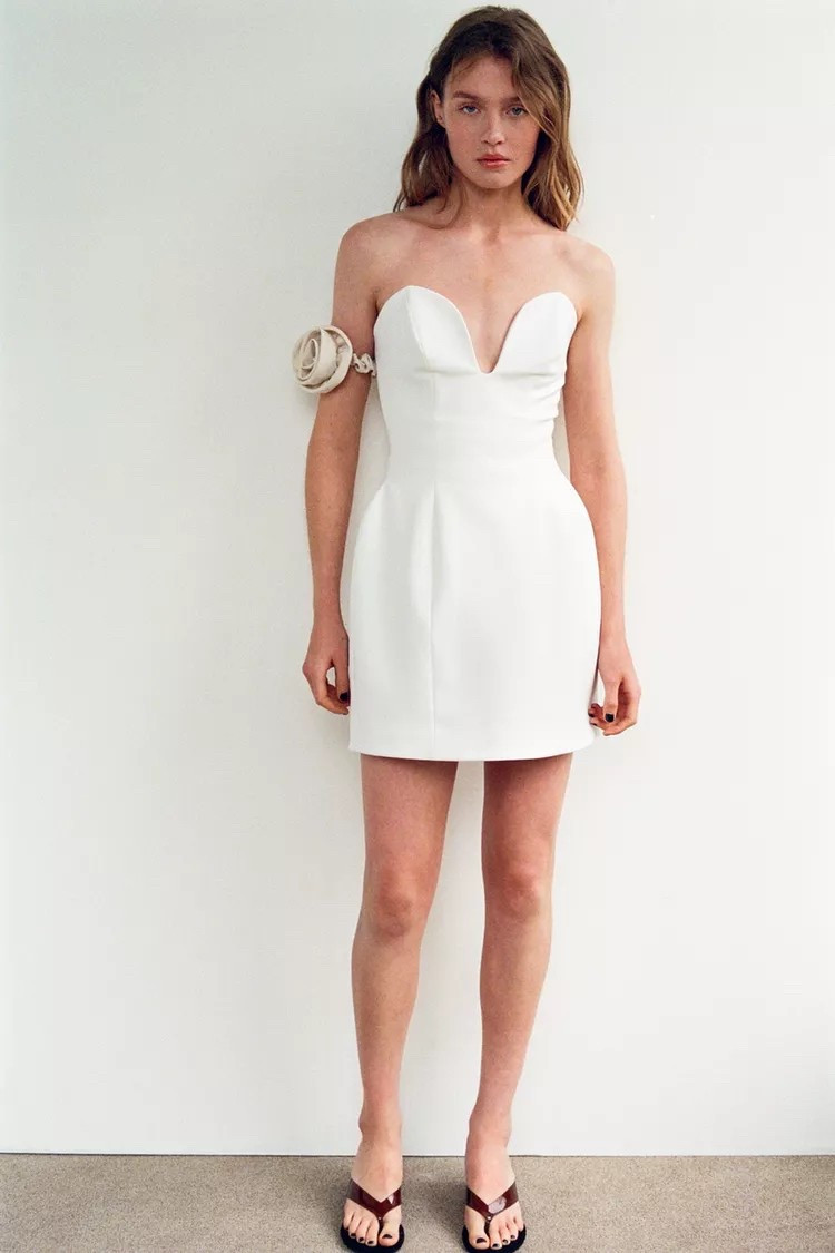 Zara Sweatheart neckline dress, Spring summer dress

#LTKFindsUnder50 #LTKSeasonal #LTKTravel