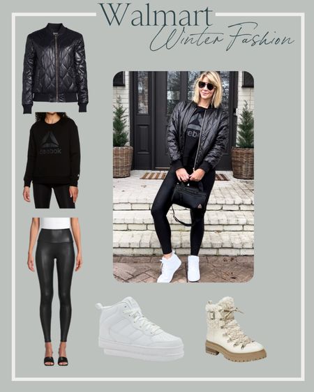 Love this sporty look for those warmer winter days! This jacket is packable and fits true to size. #winter #fallfashion #Walmartfashion #WalmartPartner
@walmartfashion

#LTKunder100 #LTKstyletip #LTKshoecrush