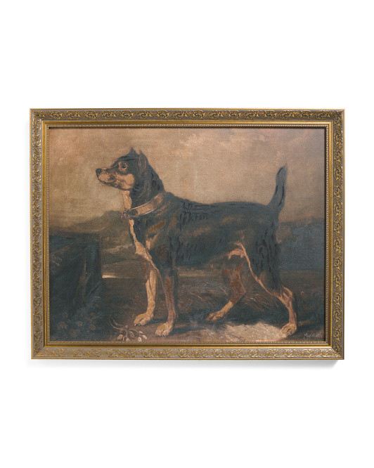 25x20 Side Profile Black Dog Wall Art | Home | Marshalls | Marshalls