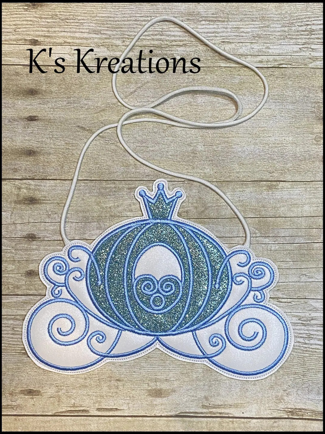 Cinderella Stagecoach Crossbody Bag, Girls Disney Crossbody Purse, Princess Flat Purse, Cinderell... | Etsy (US)