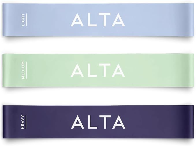 ALTA Mini Loop Bands for Exercise - Premium Durable Latex - Small Resistance Bands for Women, Min... | Amazon (US)