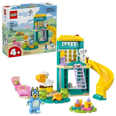 LEGO Bluey Playground Fun with Bluey and Chloe Building Set 11201 | Target