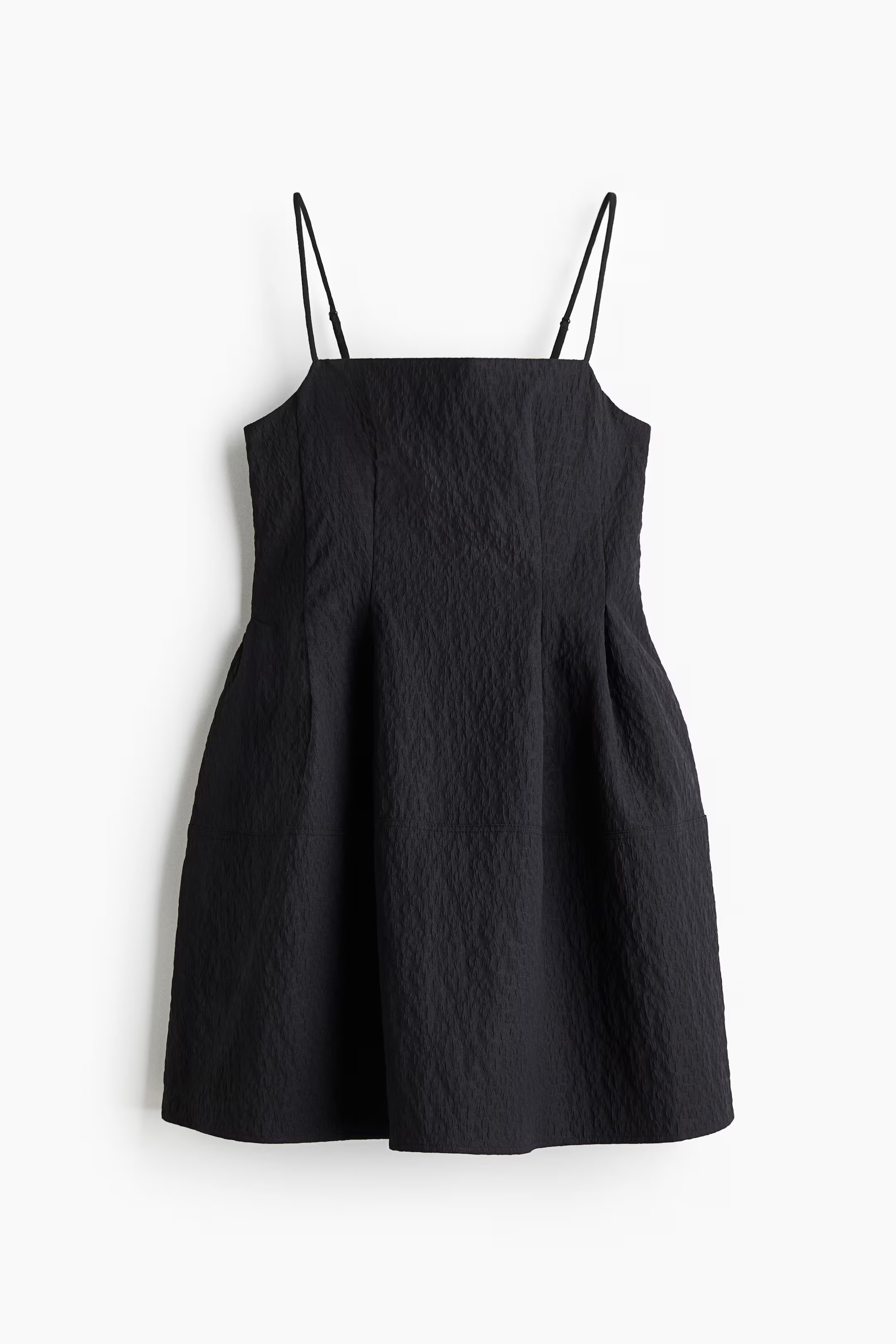 Robe à bretelles fines en tissu jacquard | H&M (FR, IT, ES, PT, BE)