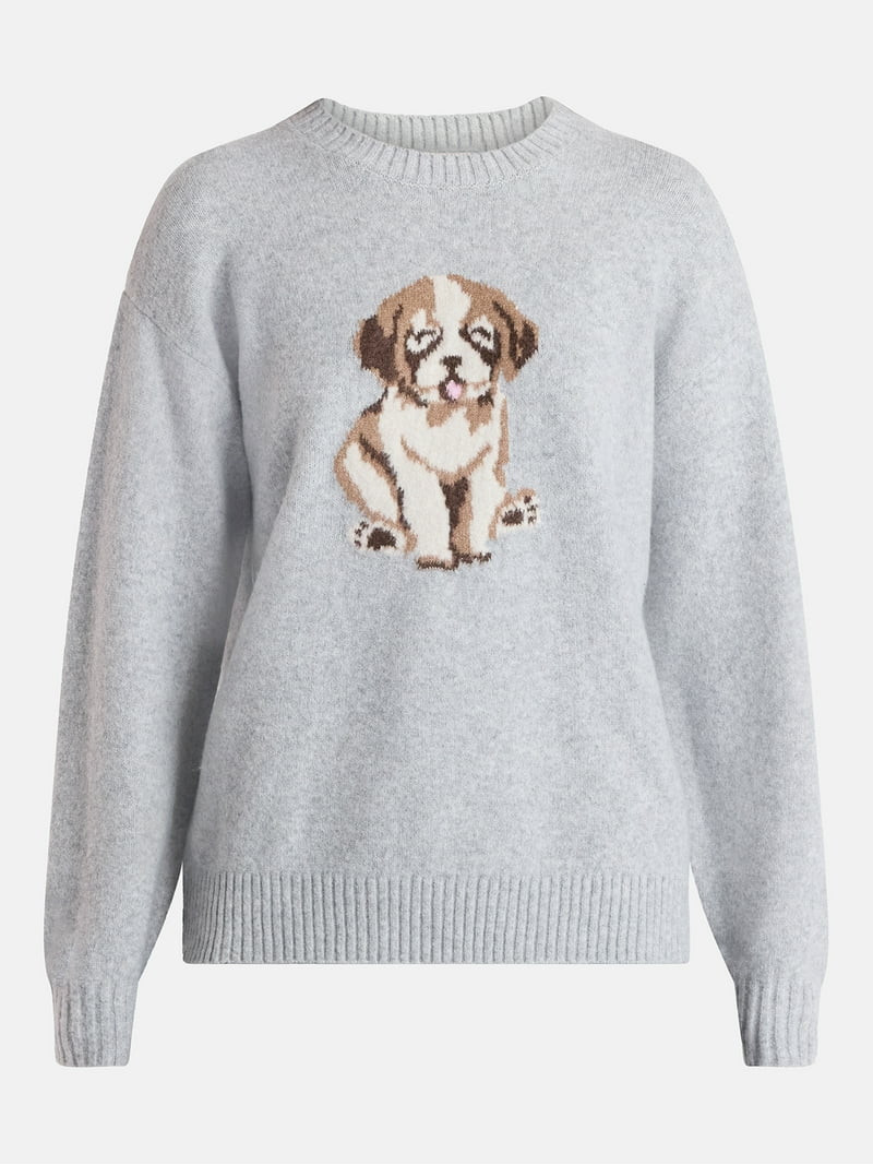 No Boundaries Fashion Icon Sweater, Midweight, Women's | Walmart (US)