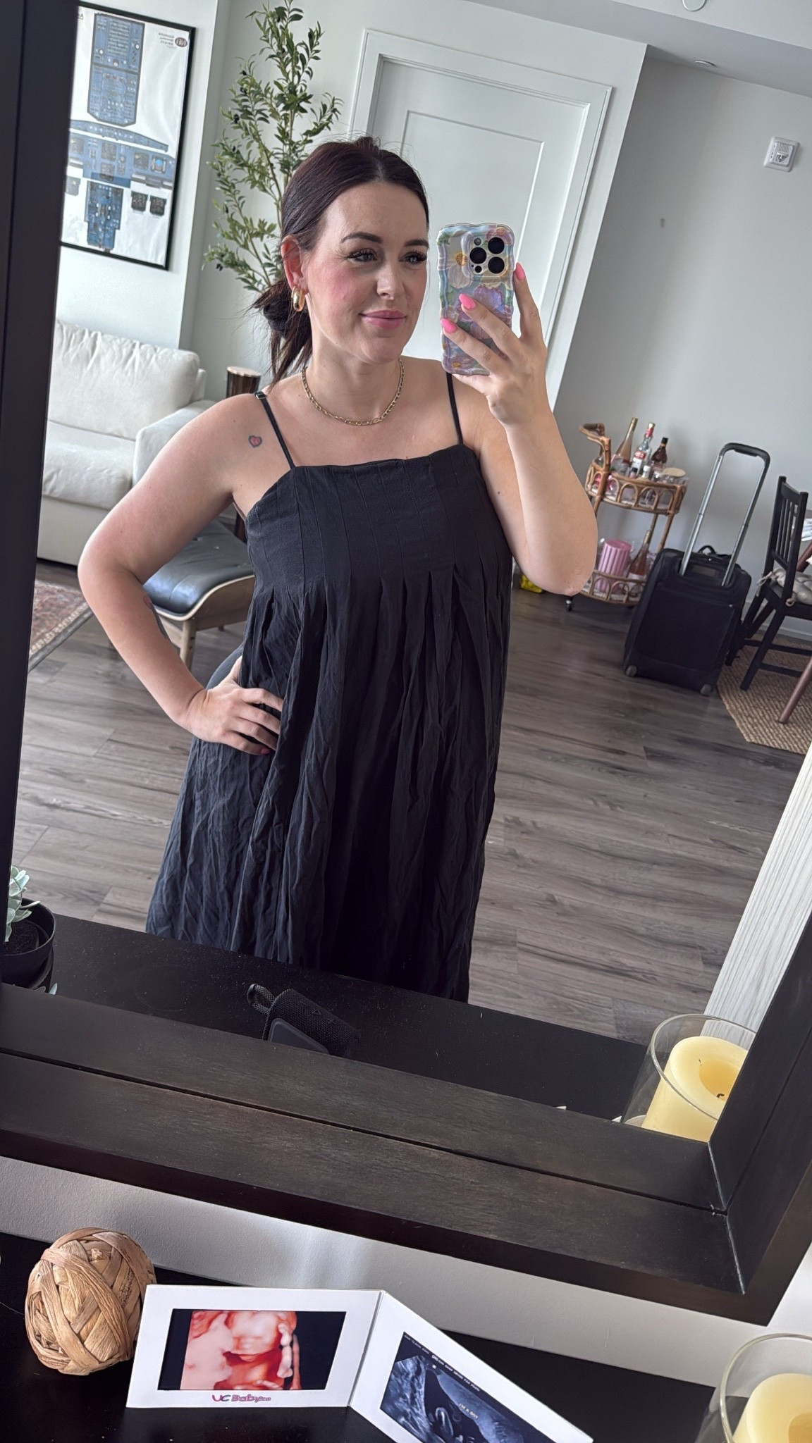 bump friendly/curve friendly black summer dress 💕

#LTKcanada #LTKsummer #LTKdresses