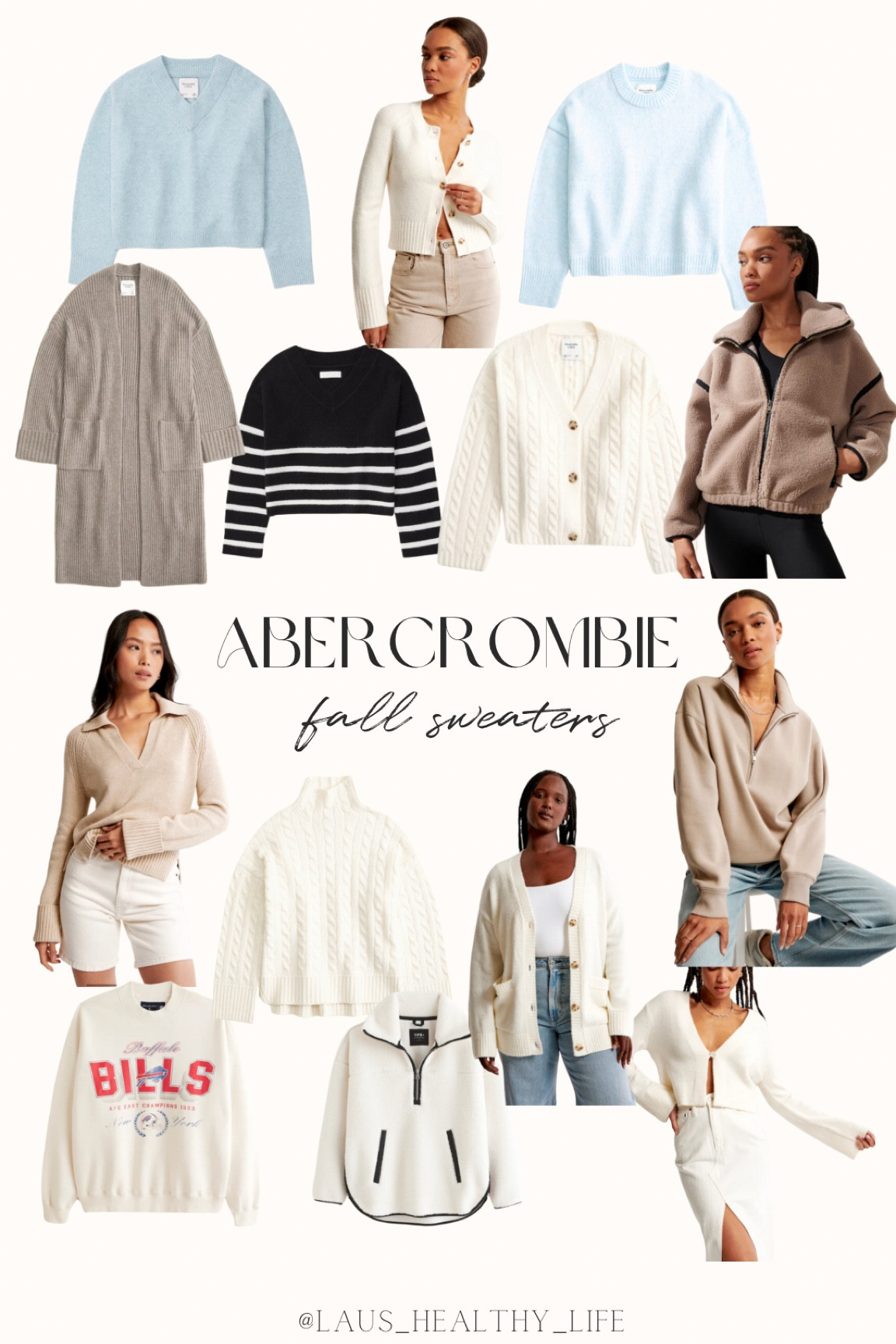 Abercrombie fall sweaters! 

#LTKfindsunder100 #LTKSeasonal #LTKSale