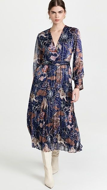 Printed Midi Shirt Dress | Shopbop