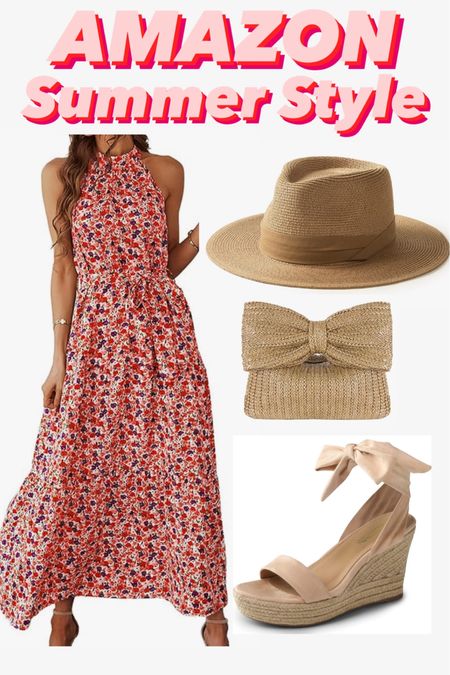 I love this pretty look for any summer occasion! Simple and easy, yet so beautiful. #amazon 

#LTKStyleTip