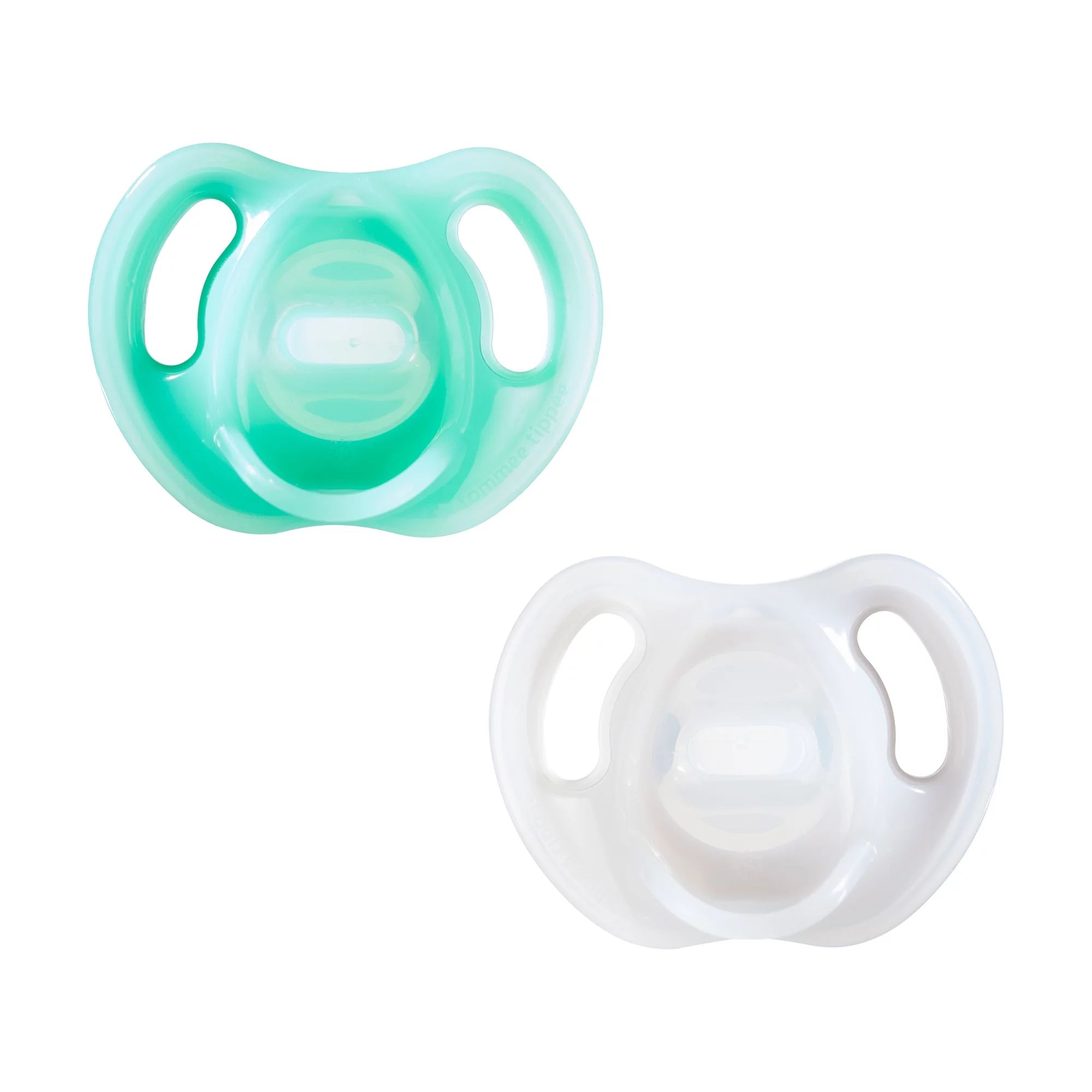 Tommee Tippee Ultra-Light Silicone Pacifier | 0-6m, 2-Count | Includes Sterilizer Box | Walmart (US)