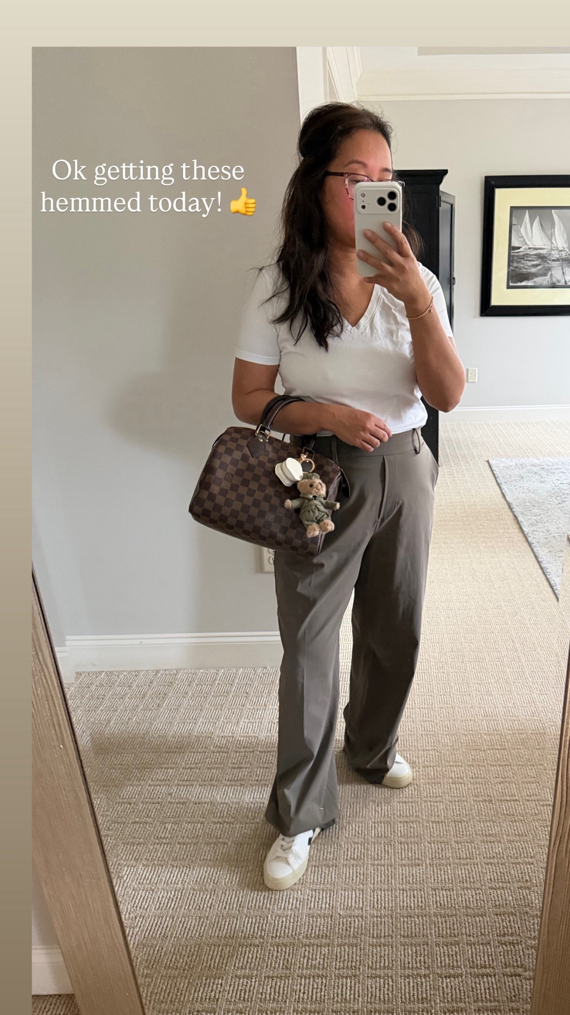 The best stretchy waist high rise or wear it midrise trousers pants with pockets! Great for casual, work or travel! Size up if in between for a relaxed look! Free hemming in store! 

#LTKPetite #LTKOver40 #LTKootd